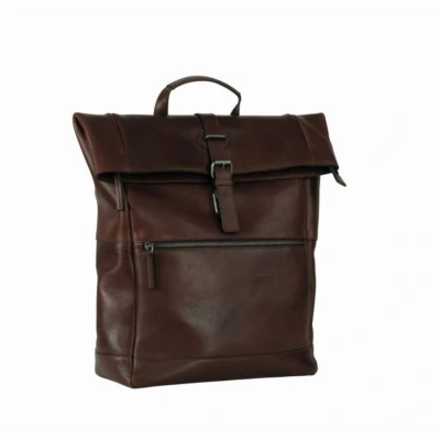 Abbildung von Leonard Heyden Roma Rucksack Rolltop Braun