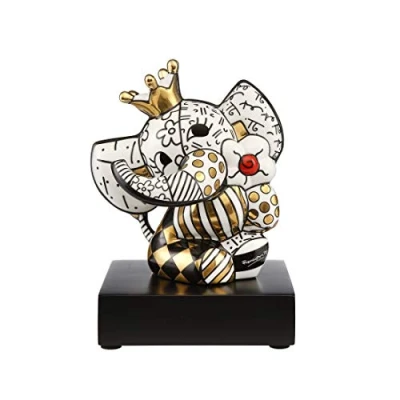 Abbildung von Goebel Spring Elephant Gold Figur Pop Art Romero Britto