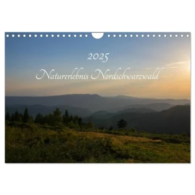 Abbildung von Naturerlebnis Nordschwarzwald (Wandkalender 2025 DIN A4 quer), CALVENDO Monatskalender