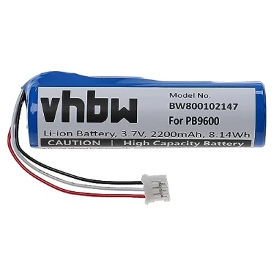 Abbildung von vhbw Li Ion Akku 2200mAh (3.7V) kompatibel mit Home Control Fernbedienung Philips Pronto TSU 9600 Ersatz für PB9600.