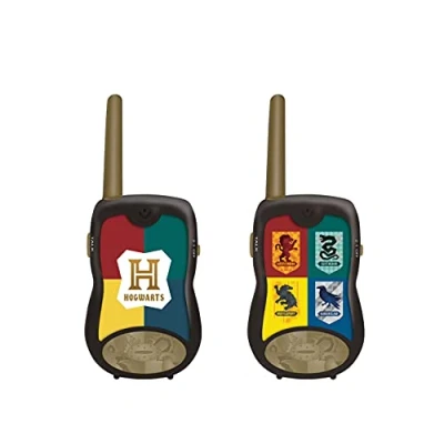 Abbildung von Lexibook Warner Harry Potter Walkie Talkies, Gürtelclip, Batterie, für Kinder/Jungen, Schwarz/Gold, TW12HP_10