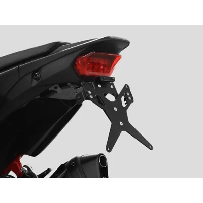 Abbildung von ZIEGER X Line Kennzeichenhalter Kennzeichenhträger Heckumbau kompatibel mit: Honda CRF 1100 L Africa Twin