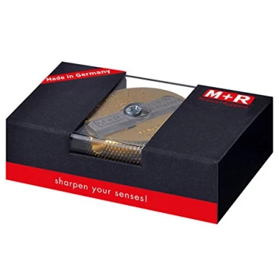 Abbildung von M+R Doppelspitzer rund Messing Geschenkverpackung