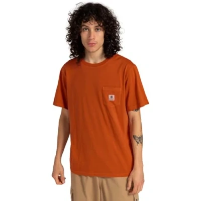 Abbildung von Element Basic Pocket T Shirt Männer XS Orange