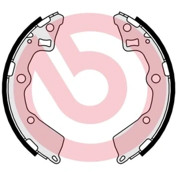 Abbildung von BREMBO S 30 538 Bremsbacken 180 32 KIA: Picanto I