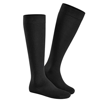 Abbildung von HUDSON Herren Kniestrümpfe Relax Cotton wärmend Black 0005 41/42