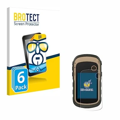 Abbildung von BROTECT (6 Stück Schutzfolie für Garmin eTrex 32x Displayschutz Folie Ultra Klar