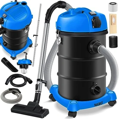 Abbildung von MASKO Industriesauger, 2300 W, 6IN1 Industriestaubsauger Staubsauger Nass Trocken Sauger