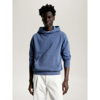 Abbildung von Tommy Hilfiger FLAG LOGO Hoody Sweatshirt, Herren, Größe: Small, Faded indigo