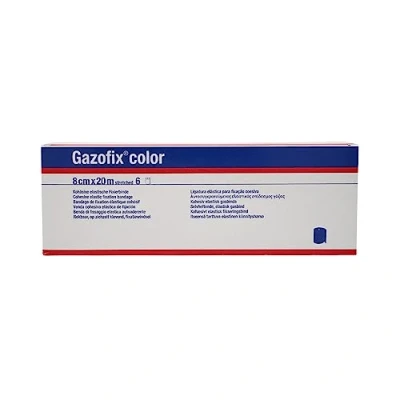 Abbildung von Gazofix Color Fixierbinde kohäsiv 8 cmx2 6 St