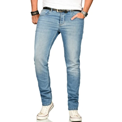 Abbildung von Alessandro Salvarini Stretch Jeans &quot;ASAngelo&quot;, Angenehme Passform durch vorhandenen Elasthan Anteil