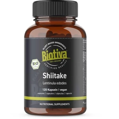 Abbildung von Biotiva Shiitake Kapseln Bio 60 g