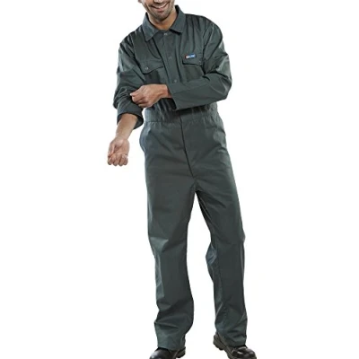 Abbildung von Click Poly Cotton Boilersuit Spruce 48
