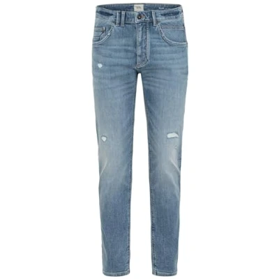 Abbildung von camel active Flexxxactive 5 Pocket Jeans Slim Fit, Herren, Größe: 35x30, Ocean blue