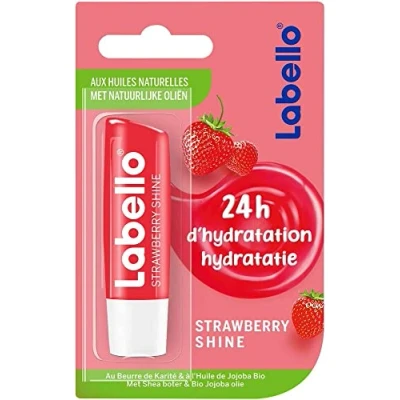 Abbildung von Labello Strawberry Shine Lippenbalsam 4,8