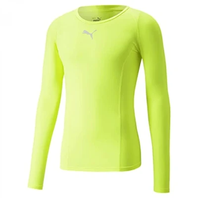 Abbildung von Puma LIGA Longsleeve Unterhemd/shirt, Herren, Größe: Small, Gelb