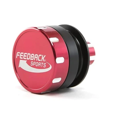 Abbildung von Feedback Sports Chain Keeper Kettenhalter, Rot eloxiert, Unisex