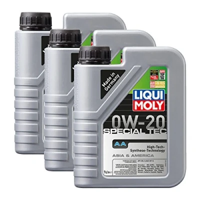 Abbildung von Liqui Moly 3X 9701 Special Tec AA 0W 20 Motoröl API SN ILSAC GF 5
