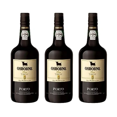 Abbildung von Osborne Fine Tawny Port Hochwertiger, roter und fassgereifter Portwein aus dem Douro Tal Portugals mit 19,5 vol. (1 x 0,75l)