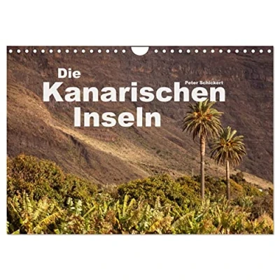 Abbildung von Die Kanarischen Inseln (Wandkalender 2025 DIN A4 quer), CALVENDO Monatskalender