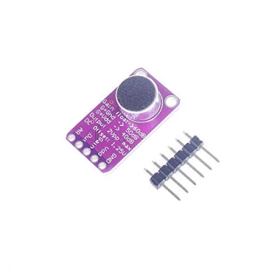 Abbildung von ANGEEK MAX9814 high performance microphone AGC amplifier module CMA 4544PF W