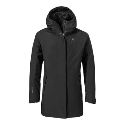 Abbildung von Schöffel Parka, Damen, Größe: 40, Schwarz