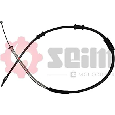 Abbildung von SEIM 554860 Handbremsseil hinten links 1641/1422, 1650/1420 Scheibenbremse FIAT: Grande Punto Schrägheck, Evo ALFA ROMEO: MiTo