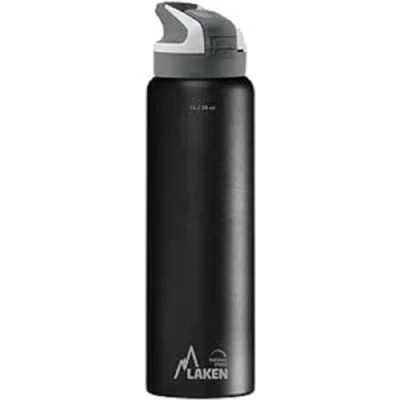 Abbildung von Laken Unisex Erwachsene Thermoskanne TS10N Thermoskanne, Schwarz, 18/8 1L