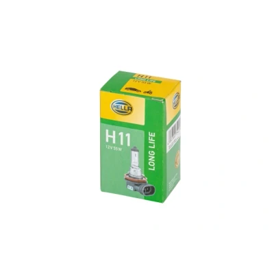 Abbildung von HELLA 8GH 223 498 351 Glühlampe, Hauptscheinwerfer H11 12 55 AUDI: A4 B8 Limousine, A6 C6 Avant, A1 Sportback, OPEL: Insignia A Sports Tourer