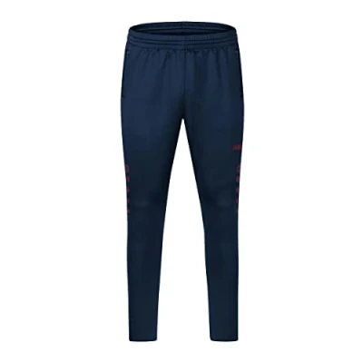 Abbildung von JAKO Herren Tracksuit Bottoms Trainingshose Challenge, Marine/Maroon, L EU