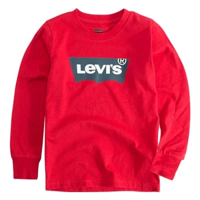 Abbildung von Levi&#039;s Kids l/s batwing tee Jungen Levis Red 16 Jahre