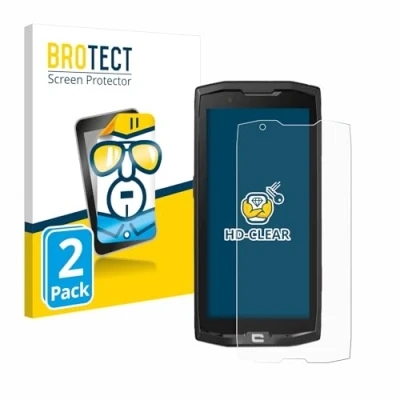 Abbildung von BROTECT (2 Stück Schutzfolie für Crosscall Core X4 Displayschutz Folie Ultra Klar