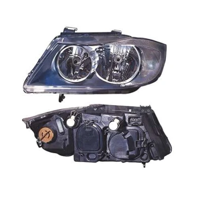 Abbildung von ALKAR 2746843 Scheinwerfer rechts W5W, H7/H7, PY21W Gehäuse mit schwarzem Innenteil BMW: 3 Limousine, Touring