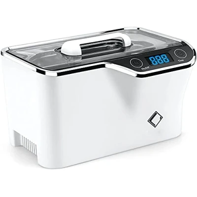 Abbildung von LifeBasis Ultraschallreinigungsgerät Brillenreinigungsgerät 600ml Digitaler Ultraschallreiniger Ultraschallgerät 42KHz Ultraschall Gerät für Zahnersatz Brille Schmuck Uhren Pinsel 50W