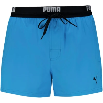 Abbildung von Puma SWIM MEN LOGO Length Badeshorts, Herren, Größe: Small, Speed blue