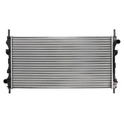 Abbildung von THERMOTEC D7G019TT Kühler, Motorkühlung Aluminium, Kunststoff 770 389 26 Schaltgetriebe Kühlrippen mechanisch gefügt FORD: Transit Mk6 Kastenwagen