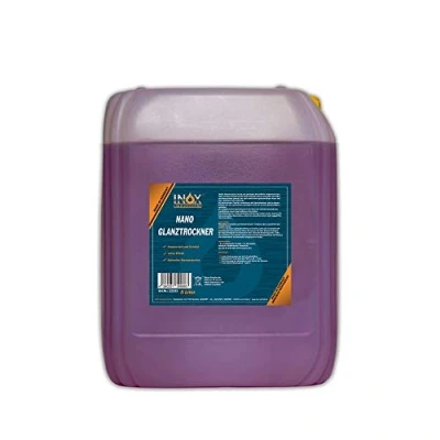 Abbildung von INOX® Nano Glanztrockner Konzentrat, 5 Liter Hochglanztrockner für Waschstraßen und Waschanlagen, Autowäsche &amp; Autopflege