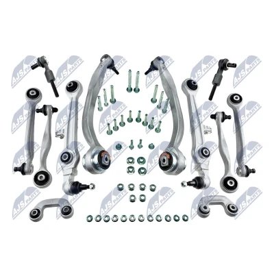 Abbildung von NTY ZWD VW 000A Querlenker Reparatursatz Vorderachse AUDI: A6 C5 Avant, Limousine, VOLKSWAGEN: Passat B5 GP Limousine