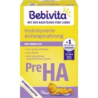 Abbildung von Bebivita Hydrolysierte Anfangsnahrung Pre HA