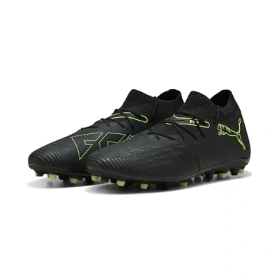 Abbildung von Puma FUTURE 8 MATCH MG Fußballschuhe Unisex Black/Fizzy Light/Green Terrain Größe: 43