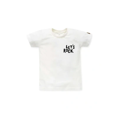 Abbildung von Pinokio T Shirt Lets Rock, Ecru, Jungen 74 122 (74)