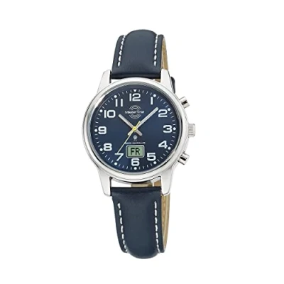 Abbildung von MASTER TIME Funkuhr Super Power, MTLA 10818 32L, Armbanduhr, Quarzuhr, Damenuhr, Datum, Leuchtzeiger
