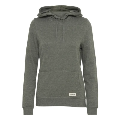 Abbildung von Oxmo Oxowena Kapuzenpullover, Damen, Größe: Large, Climbing ivy melange