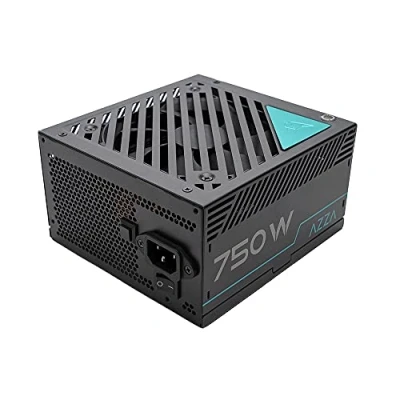 Abbildung von AZZA 750W PC Netzteil, modular, 80+ Gold, schwarz, 4X PCIe, Kabel Management