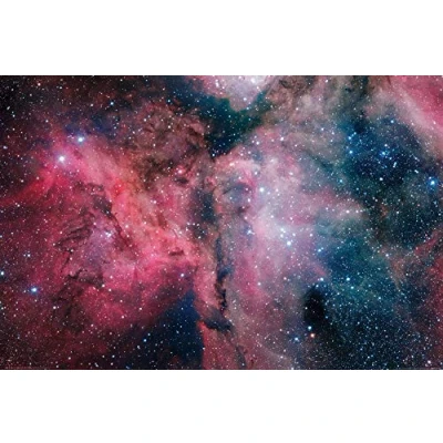 Abbildung von 1art1 Der Weltraum XXL Poster Leuchtender Sternenstaub Und Kosmische Wolken Plakat Bild 120x80 cm