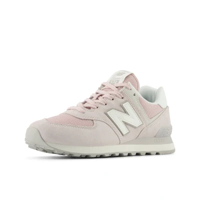 Abbildung von New Balance WL574 Sneaker low Stone pink, Damen, Größe: 41, pink Leder und textil
