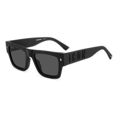 Abbildung von Dsquared2 Unisex Sonnenbrille, Größe: 52, Matte black