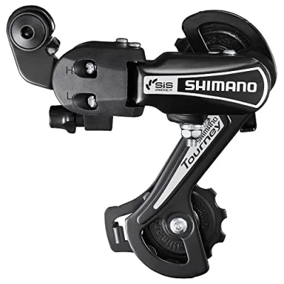 Abbildung von Shimano Unisex Adult Cambio Tras. 6v Negro GS Fahrradwechsel, Mehrfarbig, One Size