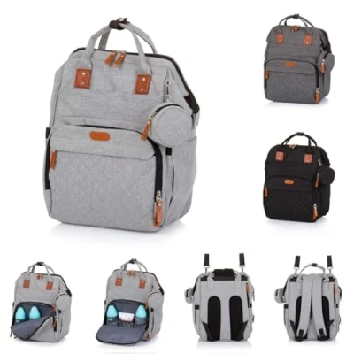 Abbildung von Chipolino Wickeltasche Wickeltasche, Kinderwagen (1 tlg), Rucksack Reißverschluss Schnullertasche