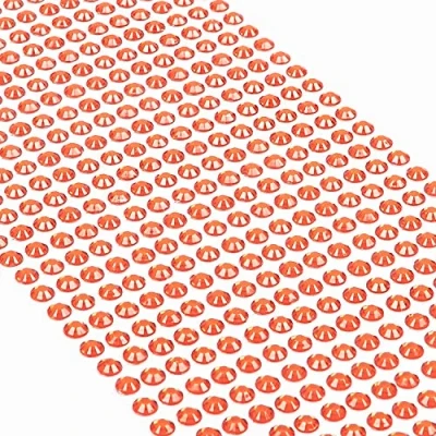 Abbildung von Movoja Rote Strasssteine runde Glitzersteine 640 Stück 5 mm selbstklebend zum Verzieren und Basteln Schmucksteine aufkleben Steinchen Dekosteine Bastelsteine Rot